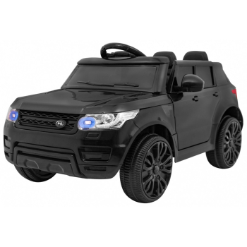 Autko Start Run na akumulator Czarny + Pilot + Bezpieczny SUV